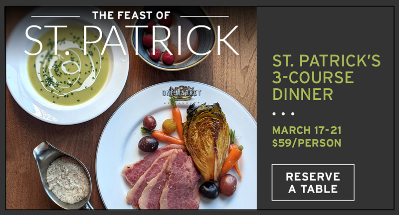 st. patrick's 3-course dinner